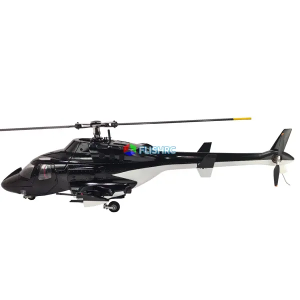 FLISHRC Airwolf V2 Pro 500 scale RC helicopter side profile