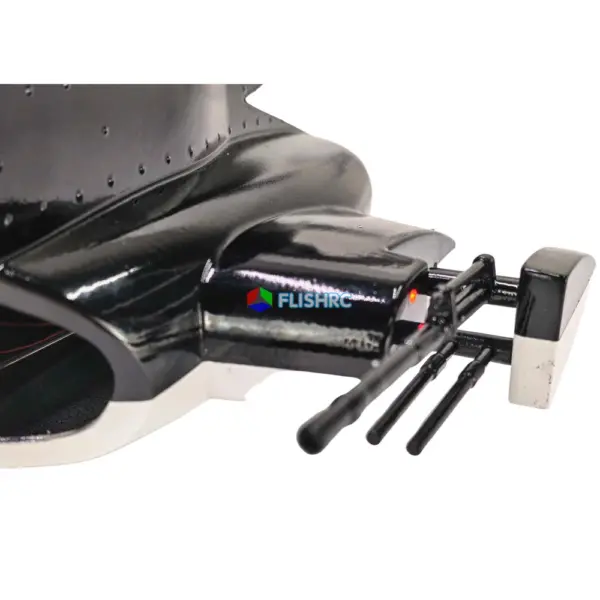 FLISHRC Airwolf V2 Pro 500 scale helicopter top view