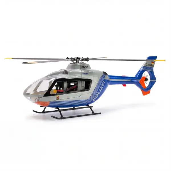 FLISHRC EC135 (Police Blue) RTF FL500 V2 500 Class/Size Scale RC Helicopter