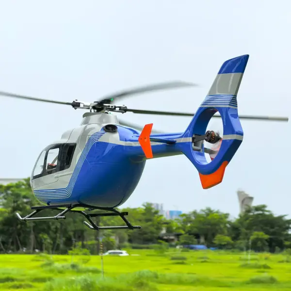 FLISHRC EC135 (Police Blue) RTF FL500 V2 500 Class/Size Scale RC Helicopter