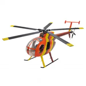 FLISHRC MD500D Magnum RTF FL500 V2 500 Class/Size Scale RC Helicopter