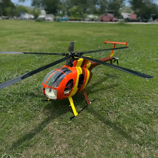 FLISHRC MD500D Magnum RTF FL500 V2 500 Class/Size Scale RC Helicopter