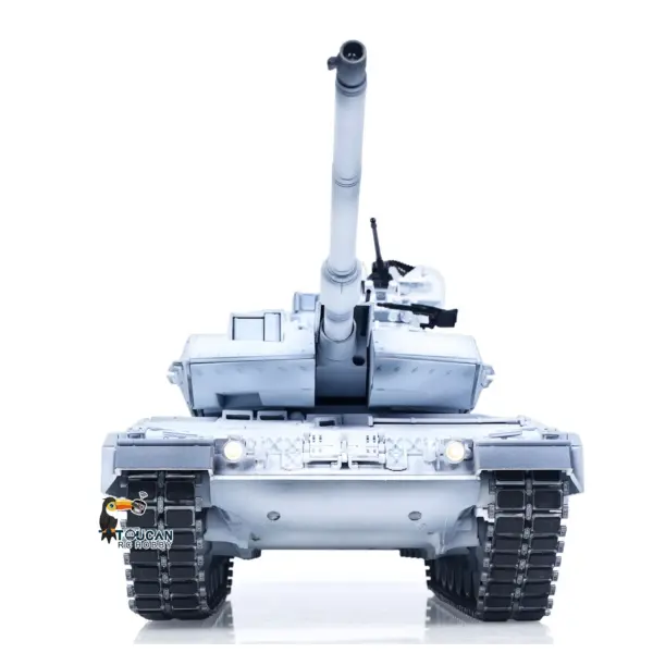 TOUCAN 1/16 Metal RC Tank 3889 German Leopard A6 360 Model Turret Barrel Recoil Infrared System Smoke Electric Periscope