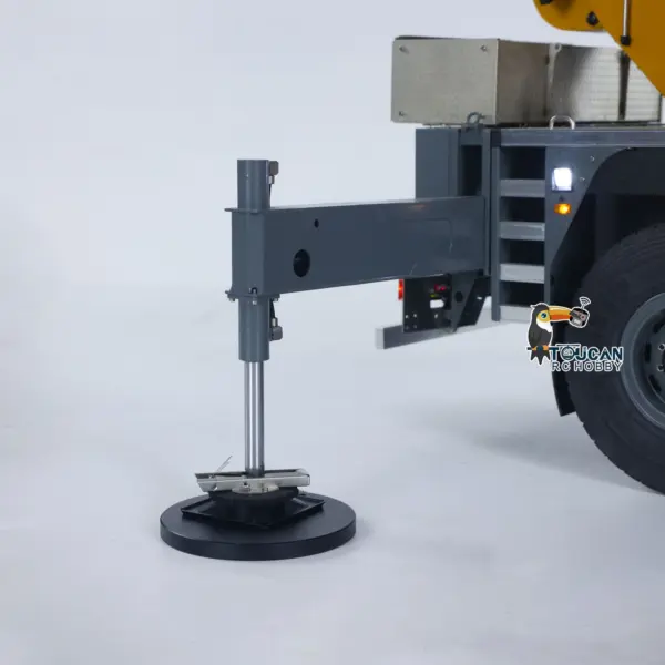 Eyewhale Metal 1/14 RC Mobile Crane Truck D1050 All Terrain Remote Control Hydraulic Construction Vehicles FlySky PL18EV Sound Light System