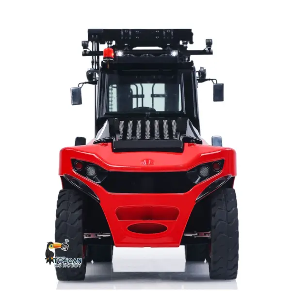 Kabolite 180-100 1/14 4X2 RC Metal Forklift 3-Way Vavles Hydraulic Construction Trucks Flysky ST8 Radio Light System Sound Battery