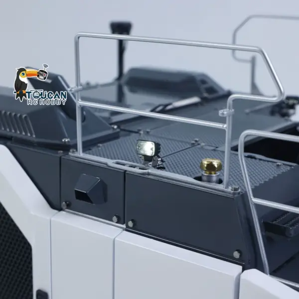 LESU 1/14 Metal RC Excavator AOUE LR945 Long-reach Hydraulic Digger Radio Control Construction Vehicles CNC Light 7CH Valve PL18EV LITE