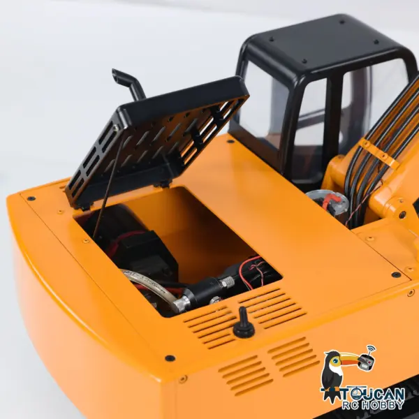 JDMODEL 1/12 Hydraulic Excavator 4200XL Metal Digger Construction Vehicles RC Hobby Grade Truck Tripper Bucket Pump Tube Tracks Radio
