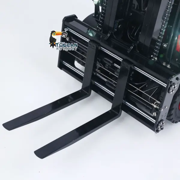 Kabolite 180-100 1/14 4X2 RC Metal Forklift 3-Way Vavles Hydraulic Construction Trucks Flysky ST8 Radio Light System Sound Battery
