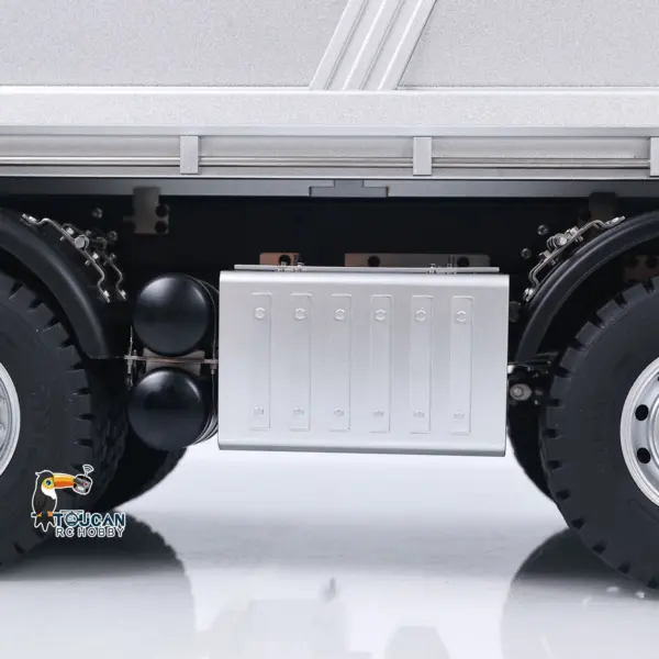 Kabolite 8X8 1/14 RC Dump Truck 5703 Electric Lifting Remote Control Tipper Model 2Speed Gearbox Lights Sound System Battery Charger