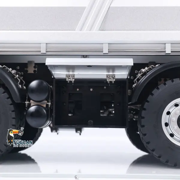 Kabolite 8X8 1/14 RC Dump Truck 5703 Electric Lifting Remote Control Tipper Model 2Speed Gearbox Lights Sound System Battery Charger