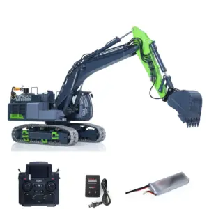 LESU Metal 1/14 RC Hydraulic Excavator Aoue ZX490 Remote Control Heavy Construction Digger Model Paladin PL18EV Lite Sound Smoke CNC