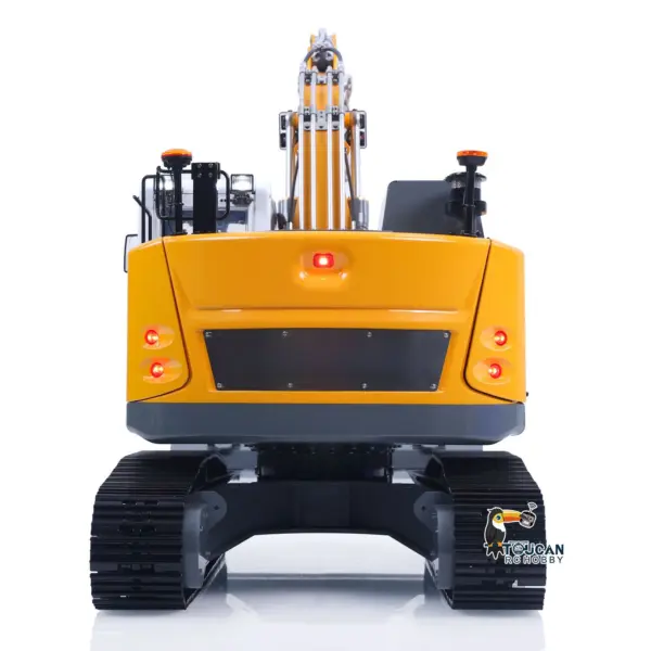 Metal 1/14 RC Hydraulic Tracked Excavator LR926 2Arms Remote Control Digger 4 way Valves Dual Pumps 2212 Brushless Motor RTR