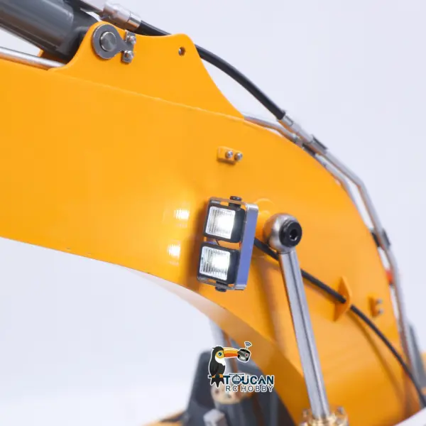 Metal 1/14 RC Hydraulic Tracked Excavator LR926 2Arms Remote Control Digger 4 way Valves Dual Pumps 2212 Brushless Motor RTR