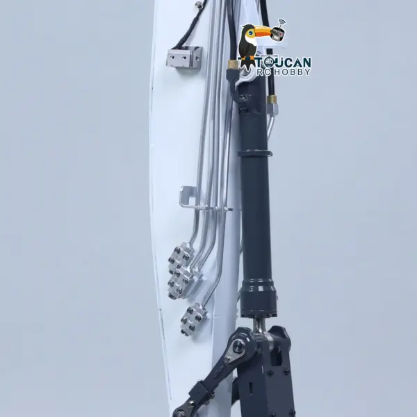 LESU 1/14 Metal RC Excavator AOUE LR945 Long-reach Hydraulic Digger Radio Control Construction Vehicles CNC Light 7CH Valve PL18EV LITE