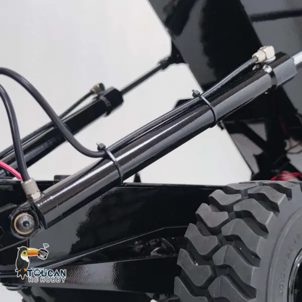 RC 1/14 Articulated Truck A40G 6x6 Metal Hydraulic Remote Control Dumper Toys Construction Vehicles Model Motor Servo Transmitter