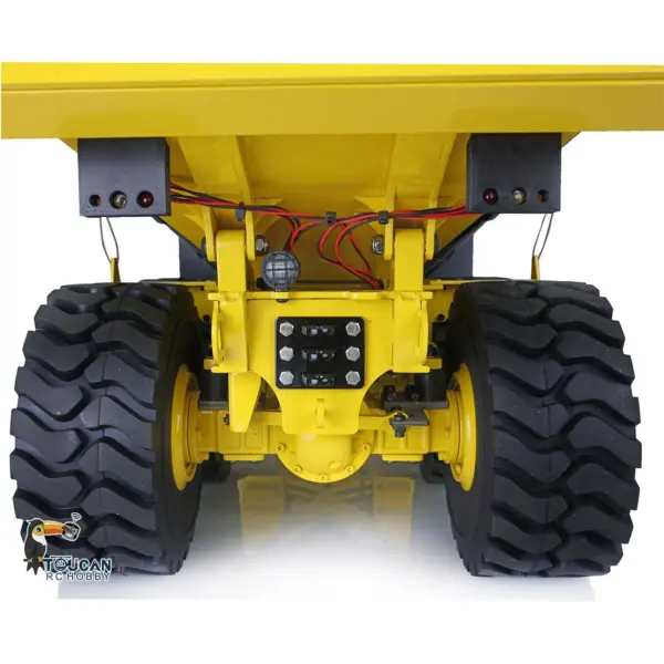 RC 1/14 Articulated Truck A40G 6x6 Metal Hydraulic Remote Control Dumper Toys Construction Vehicles Model Motor Servo Transmitter