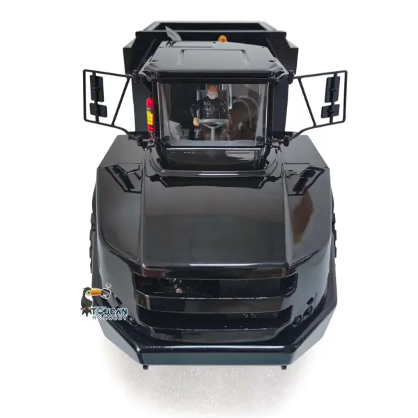 RC 1/14 Articulated Truck A40G 6x6 Metal Hydraulic Remote Control Dumper Toys Construction Vehicles Model Motor Servo Transmitter