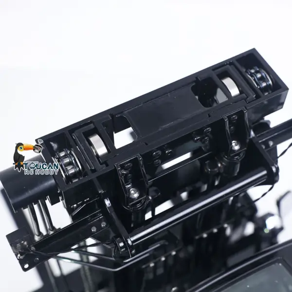Kabolite 180-100 1/14 4X2 RC Metal Forklift 3-Way Vavles Hydraulic Construction Trucks Flysky ST8 Radio Light System Sound Battery