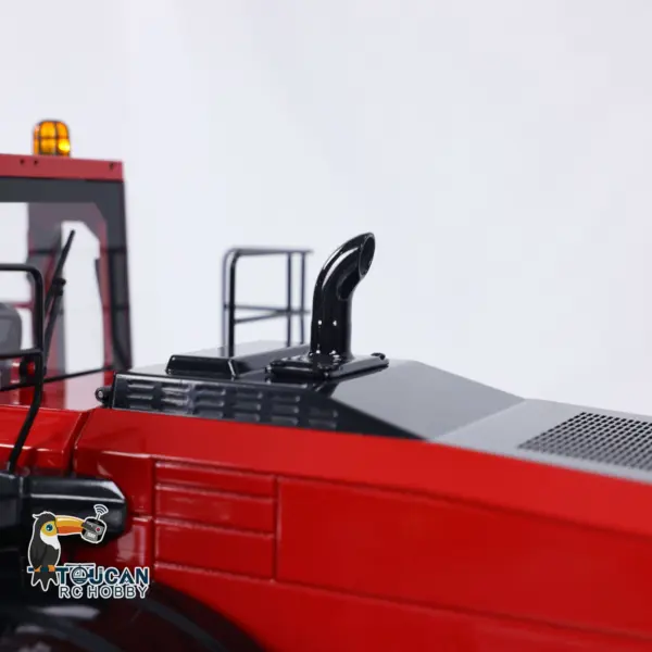 1/14 RC Metal Hydraulic Loader WA480 Whee1d Electric Construction Heavy Machine Quick Coupler Fork Bucket Light Sound ST8 Radio Battery