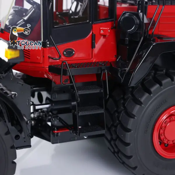 1/14 RC Metal Hydraulic Loader WA480 Whee1d Electric Construction Heavy Machine Quick Coupler Fork Bucket Light Sound ST8 Radio Battery
