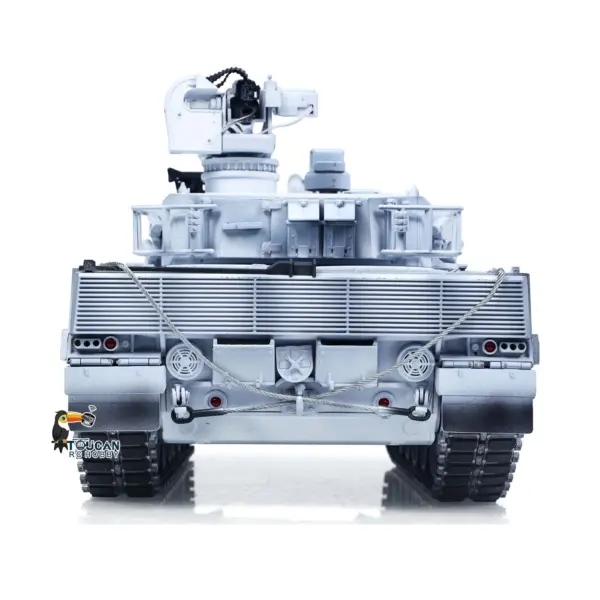 TOUCAN 1/16 Metal RC Tank 3889 German Leopard A6 360 Model Turret Barrel Recoil Infrared System Smoke Electric Periscope