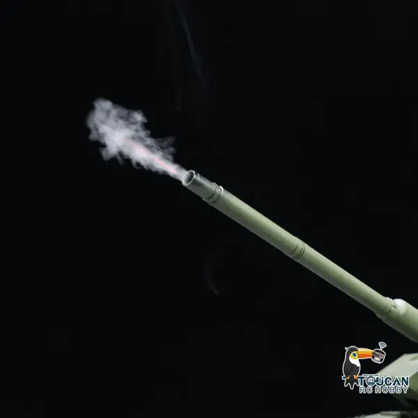 TOUCAN 1/16 Metal RC Tank 3889 German Leopard A6 360 Model Turret Barrel Recoil Infrared System Smoke Electric Periscope