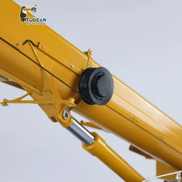 Eyewhale Metal 1/14 RC Mobile Crane Truck D1050 All Terrain Remote Control Hydraulic Construction Vehicles FlySky PL18EV Sound Light System