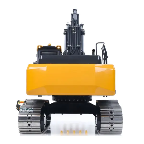 Super Frog 1/14 RC Hydraulic Excavator E400 Metal Remote Control Digger 3 Pumps Pro 6CH Valve Thumb Type Frsky X14 Radio Sound Fans