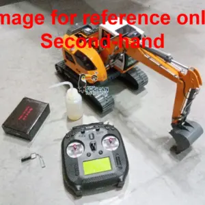 1/14 RC Hydraulic Excavator R920 JDM-208 Metal Remote Control Digger Model Sound ST8 Radio Light 3-ways Valve