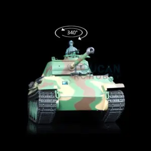 2.4Ghz 1/16 Scale 7.0 Henglong German Panther G Plastic Tracks Idlers Sprockets Road Wheels RTR RC Tank Model 3879