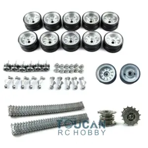 Henglong 1:16 Scale USA Walker Bulldog RC Tank 3839 Metal Shockable Suspension Bars Road Wheels Sprockets Tracks Idlers