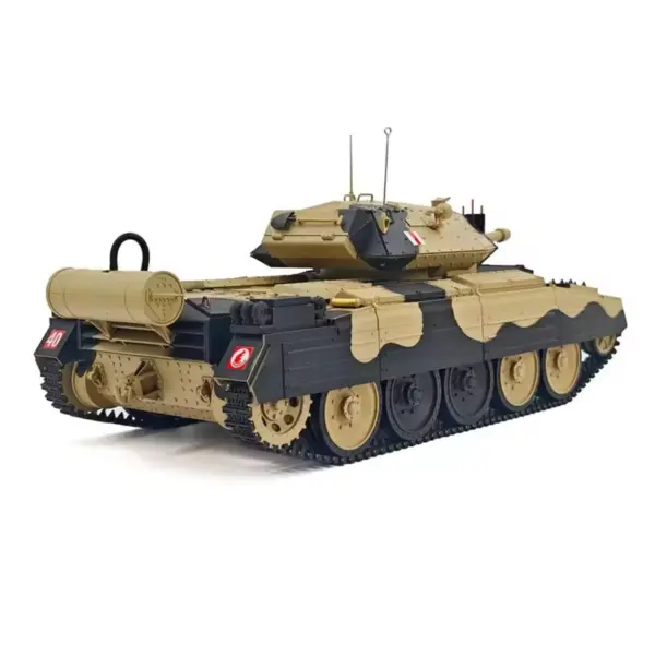 1/16 RC Battle Tank CoolBank Crusader MK III 2.4G Remote Control RTR Military Tank Model 360 Degrees Turret Rotary Smoke Sound Lights