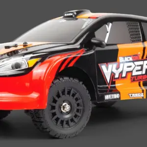 BlackZon Vyper RX Turbo 1/16 4WD 2S Brushless RTR - Red/Orange