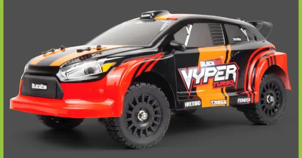 BlackZon Vyper RX Turbo 1/16 4WD 2S Brushless RTR - Red/Orange
