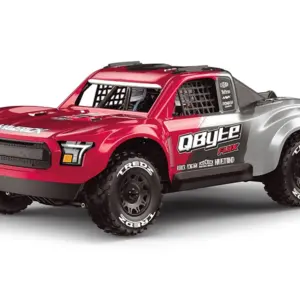 Maverick QByte SC Flux 1/12 Brushless RTR Short Course Truck - Red (with Battery & Charger)