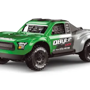 Maverick QByte SC Flux 1/12 Brushless RTR Short Course Truck - Green (with Battery & Charger)