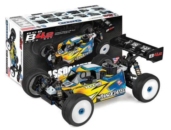 Team Associated RC8B4.2 Team Kit 1/8 Nitro Buggy Euro Edit