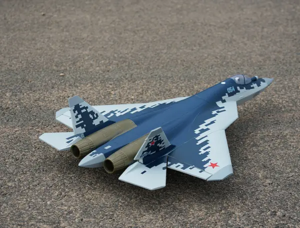 Xfly Twin 40mm Su-57 Edf 700mm Jet Without Tx/Rx/Batt