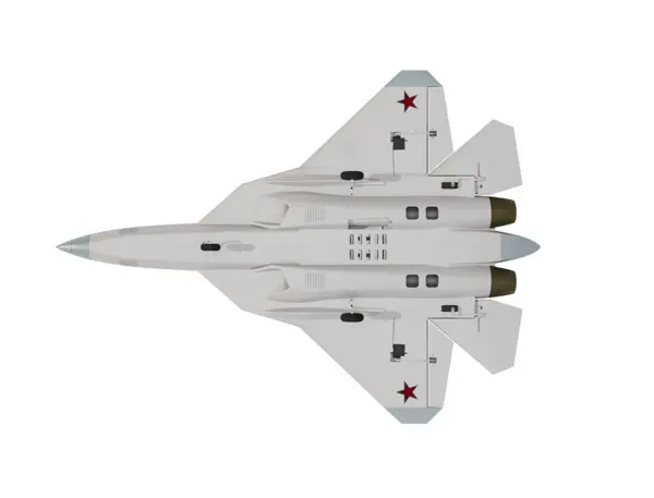 Xfly Twin 40mm Su-57 Edf 700mm Jet Without Tx/Rx/Batt